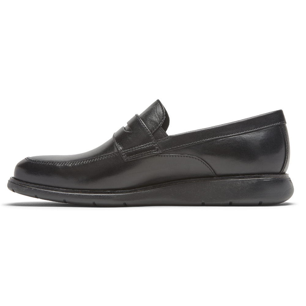 Rockport Pen Sko Herre Svart - Total Motion Sport Penny - YKZL73094